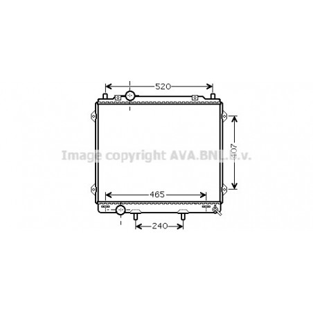 Radiateur AVA QUALITY COOLING