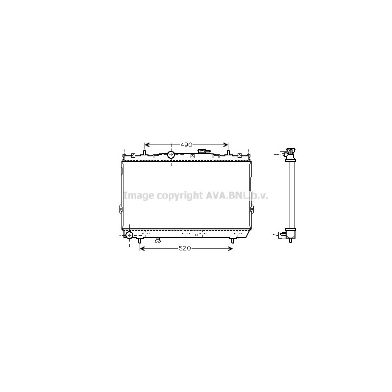 Radiateur AVA QUALITY COOLING