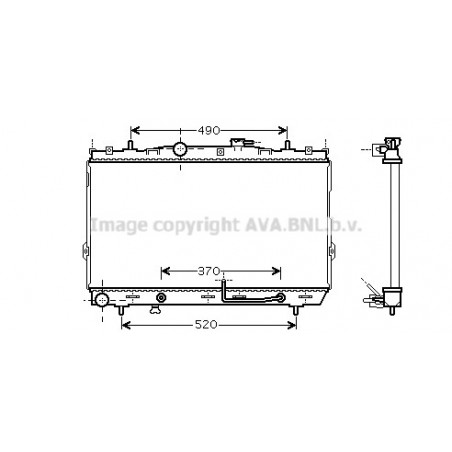 Radiateur AVA QUALITY COOLING