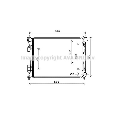 Radiateur AVA QUALITY COOLING