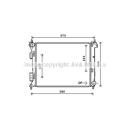 Radiateur AVA QUALITY COOLING