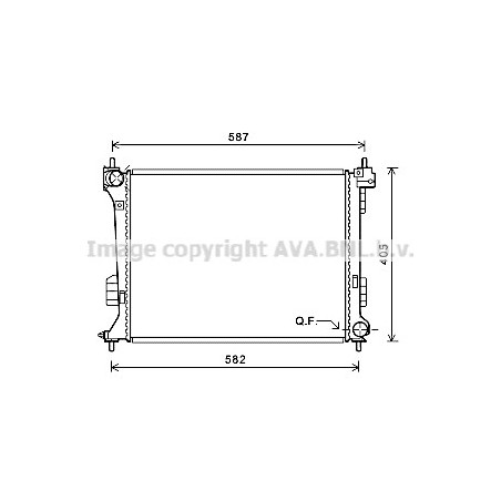 Radiateur AVA QUALITY COOLING