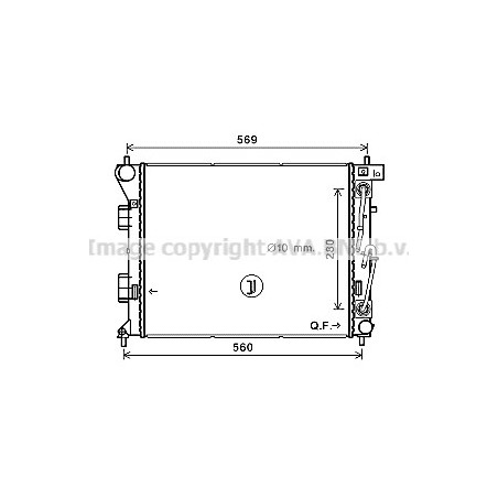 Radiateur AVA QUALITY COOLING