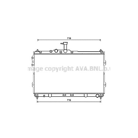 Radiateur AVA QUALITY COOLING