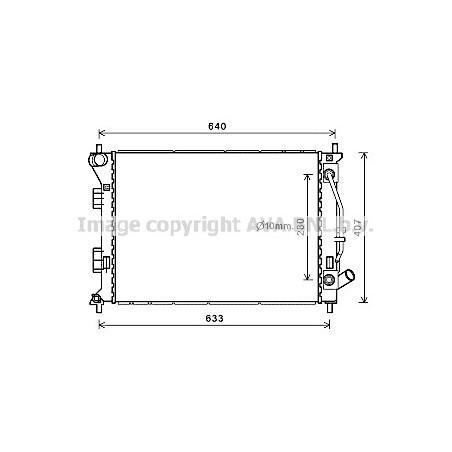 Radiateur AVA QUALITY COOLING