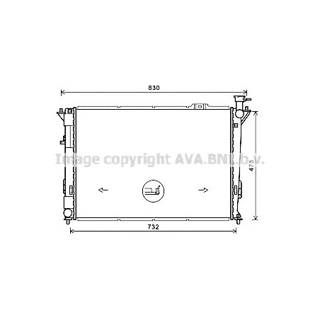 Radiateur AVA QUALITY COOLING