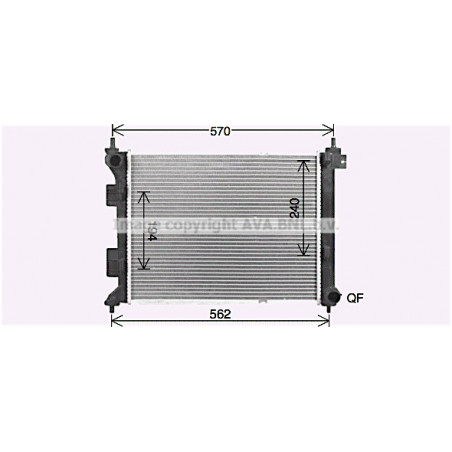 Radiateur AVA QUALITY COOLING