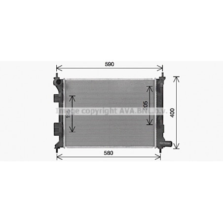 Radiateur AVA QUALITY COOLING