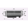 Intercooler (échangeur d'air) AVA QUALITY COOLING