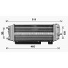 Intercooler (échangeur d'air) AVA QUALITY COOLING