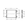 Condenseur de climatisation AVA QUALITY COOLING