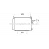 Condenseur de climatisation AVA QUALITY COOLING