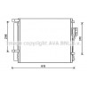 Condenseur de climatisation AVA QUALITY COOLING