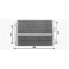 Condenseur de climatisation AVA QUALITY COOLING