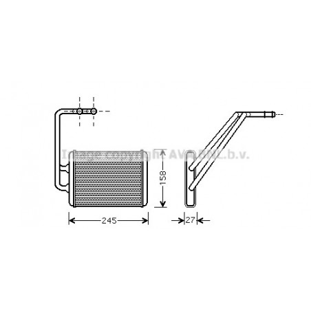Radiateur de chauffage AVA...