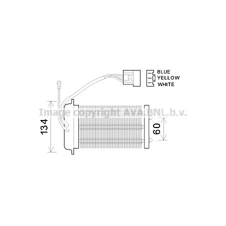 Radiateur de chauffage AVA...