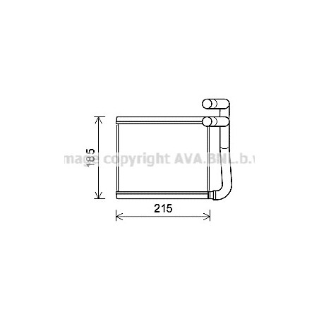 Radiateur de chauffage AVA...