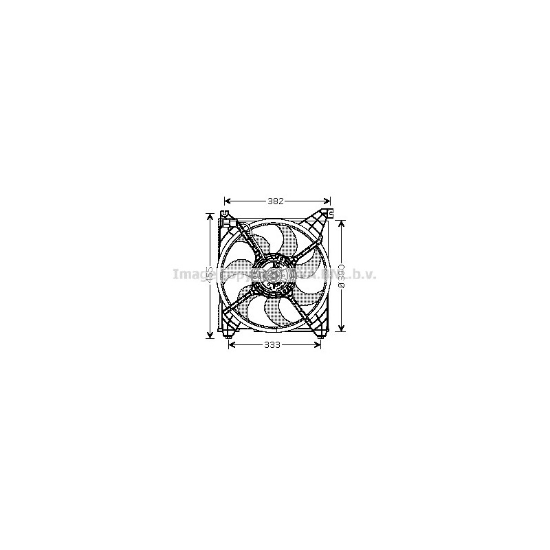 Ventilateur (refroidissement moteur) AVA QUALITY COOLING