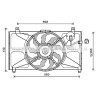 Ventilateur (refroidissement moteur) AVA QUALITY COOLING