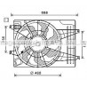Ventilateur (refroidissement moteur) AVA QUALITY COOLING