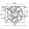 Ventilateur (refroidissement moteur) AVA QUALITY COOLING
