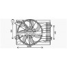 Ventilateur (refroidissement moteur) AVA QUALITY COOLING