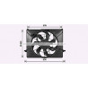 Ventilateur (refroidissement moteur) AVA QUALITY COOLING