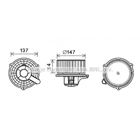 Moteur électrique (pulseur...