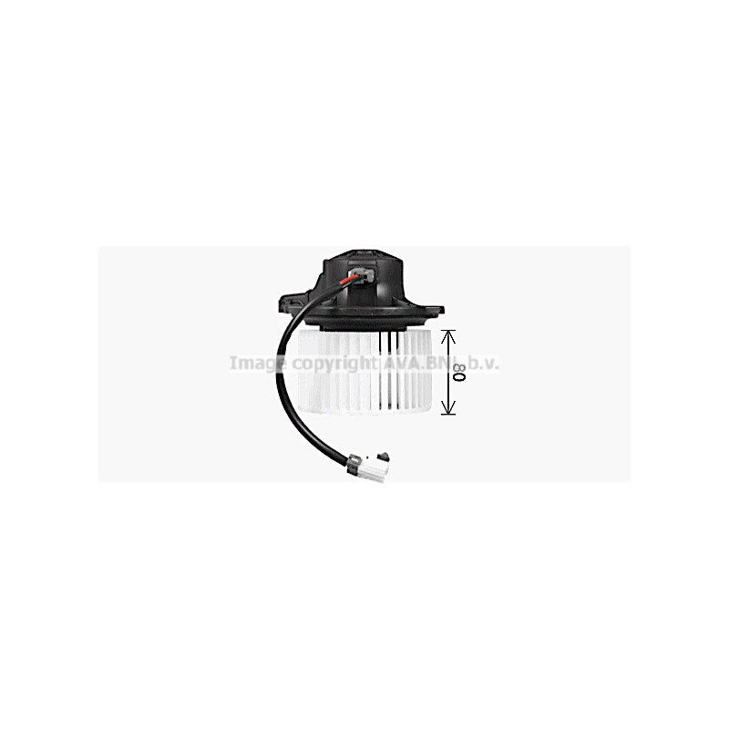 Moteur électrique (pulseur d'air habitacle) AVA QUALITY COOLING