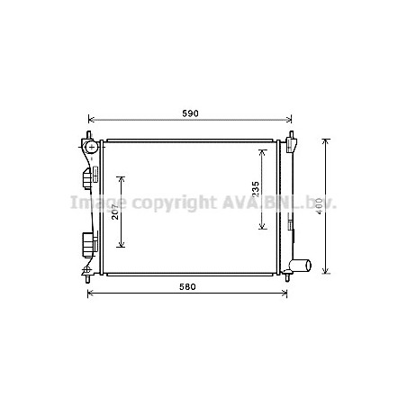 Radiateur AVA QUALITY COOLING