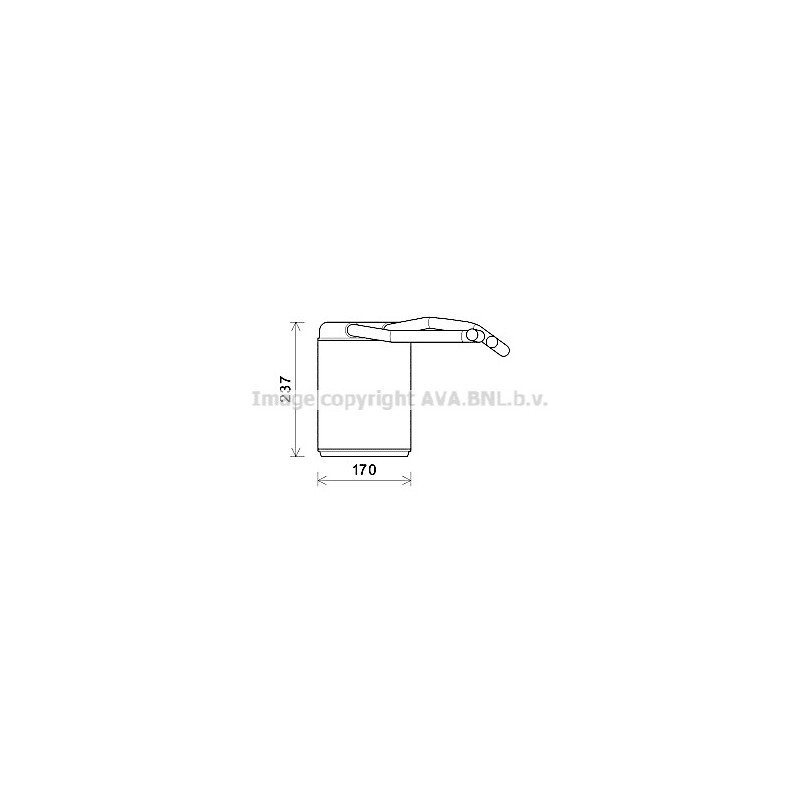 Radiateur de chauffage AVA QUALITY COOLING