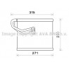 Evaporateur de climatisation AVA QUALITY COOLING