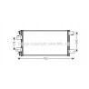 Condenseur de climatisation AVA QUALITY COOLING