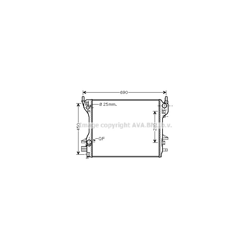 Radiateur AVA QUALITY COOLING