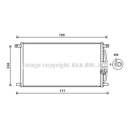 Condenseur de climatisation...