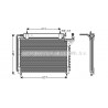 Condenseur de climatisation AVA QUALITY COOLING