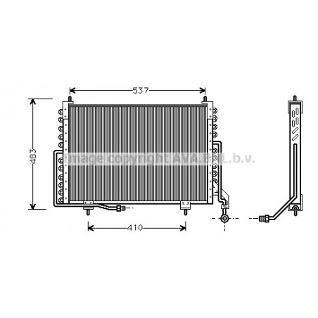 Condenseur de climatisation...