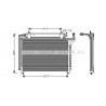 Condenseur de climatisation AVA QUALITY COOLING