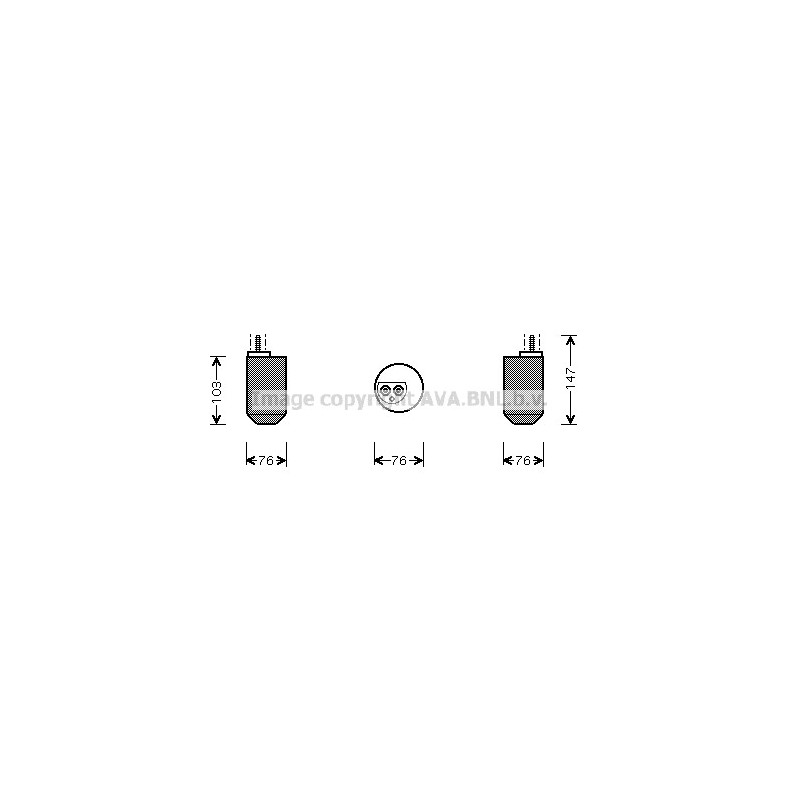 Bouteille déshydratante AVA QUALITY COOLING