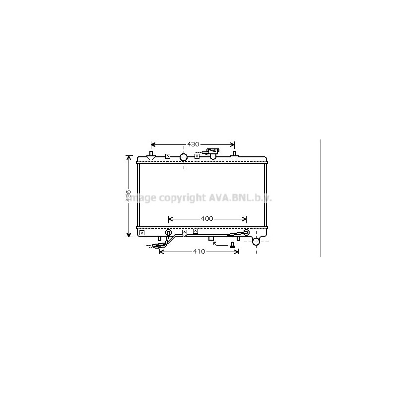Radiateur AVA QUALITY COOLING