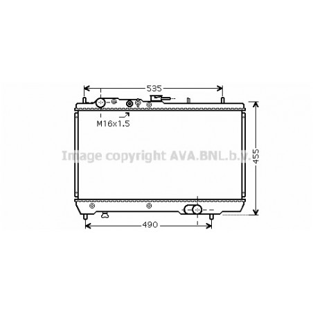 Radiateur AVA QUALITY COOLING