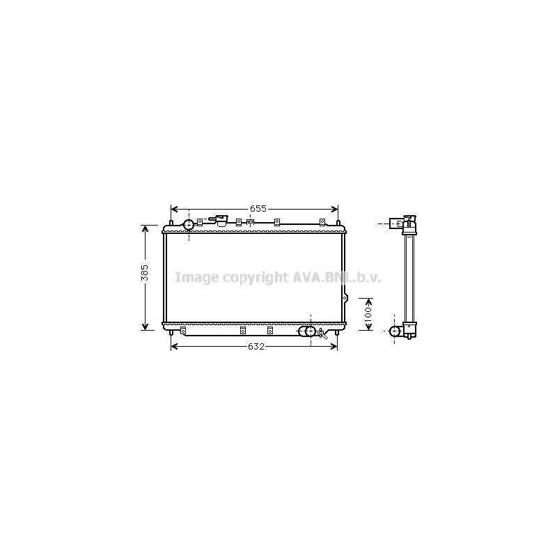 Radiateur AVA QUALITY COOLING