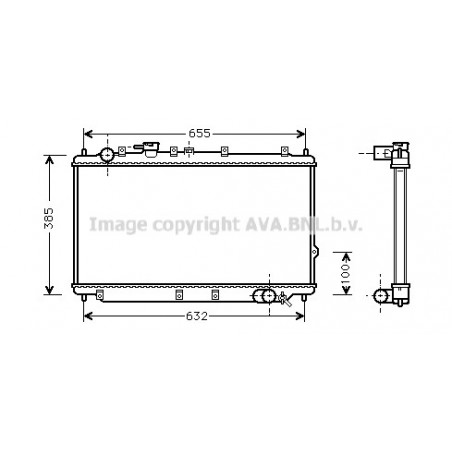 Radiateur AVA QUALITY COOLING