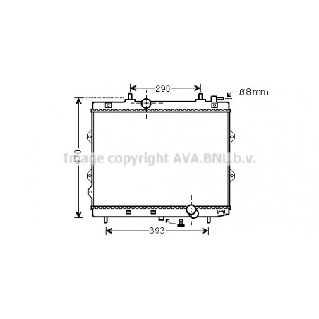 Radiateur AVA QUALITY COOLING