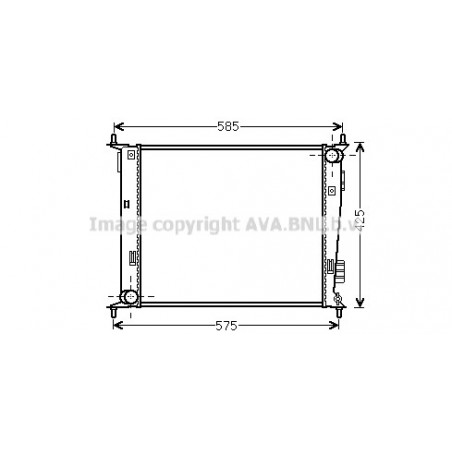Radiateur AVA QUALITY COOLING