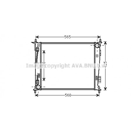 Radiateur AVA QUALITY COOLING