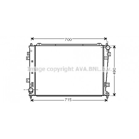 Radiateur AVA QUALITY COOLING