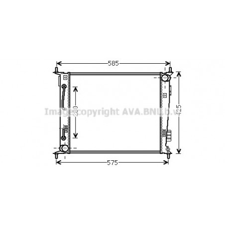 Radiateur AVA QUALITY COOLING