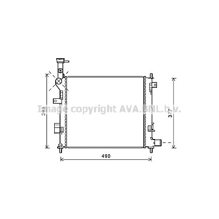 Radiateur AVA QUALITY COOLING