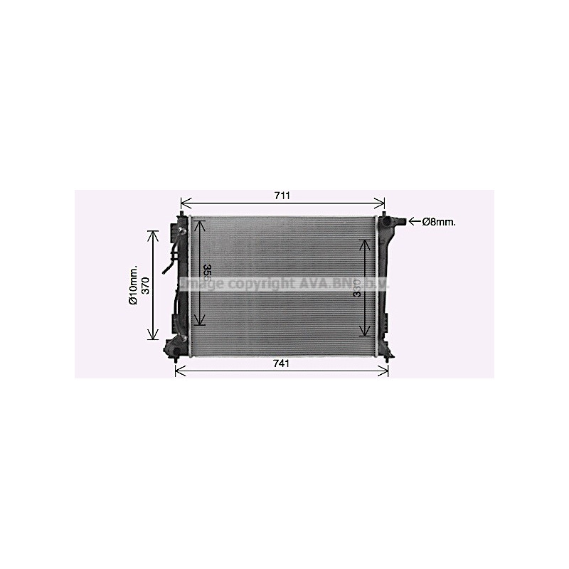 Radiateur AVA QUALITY COOLING